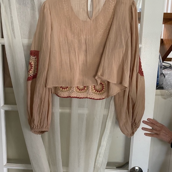 Zara Crochet Boho Top - Picture 4 of 4